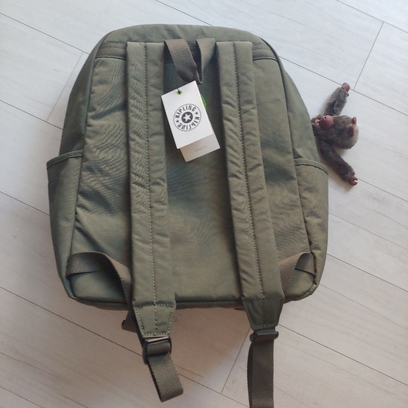 KIPLING NEW Bennett Backpack Jaded Green - Picture 2 of 10